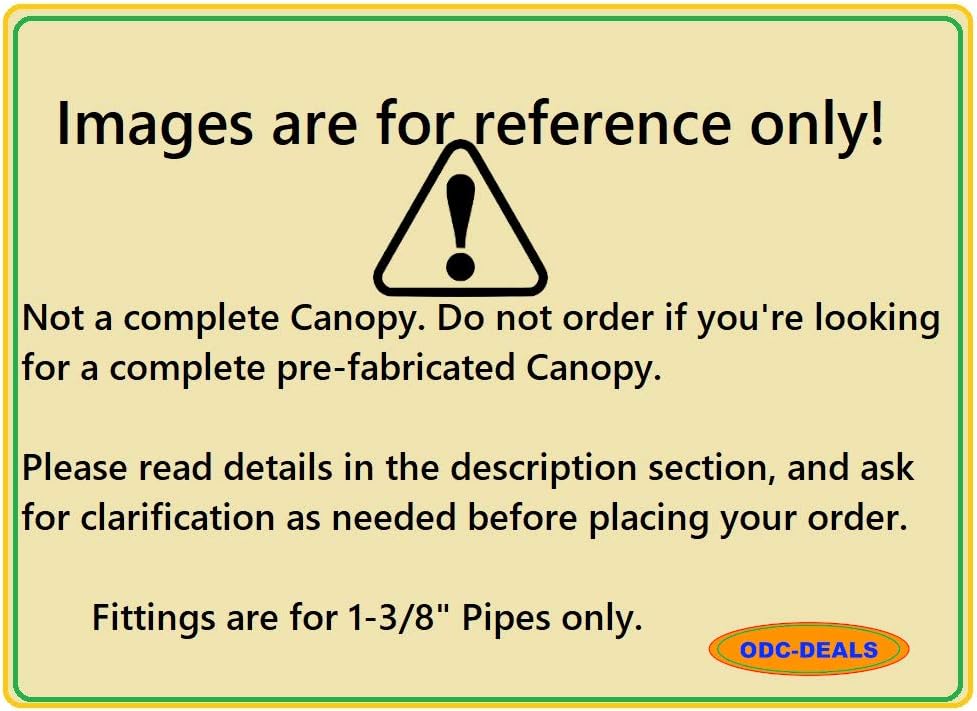 10-Leg-15pc Canopy Fittings Kit B3128