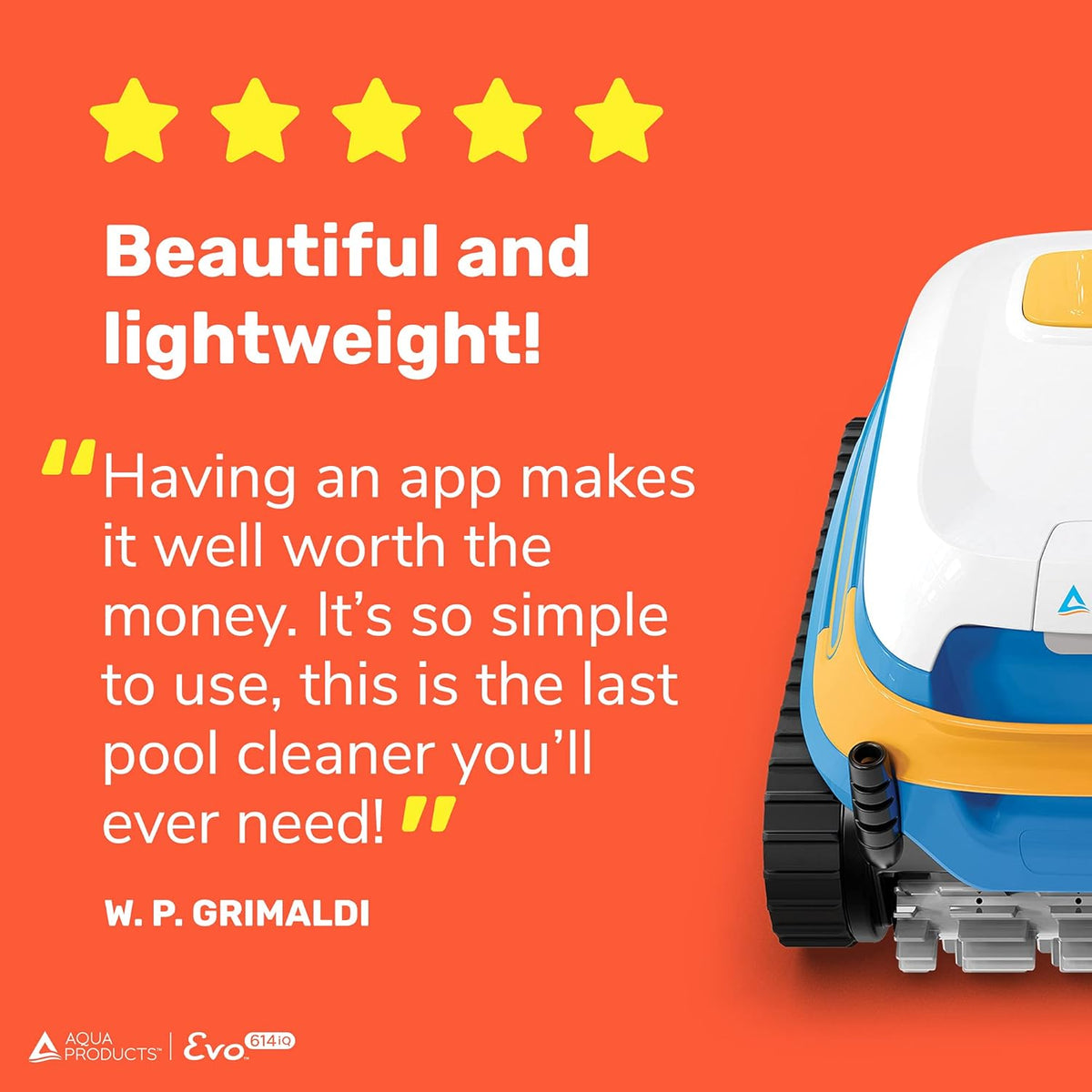 Robotic Pool Cleaner with 60ft Swivel Cable Y663