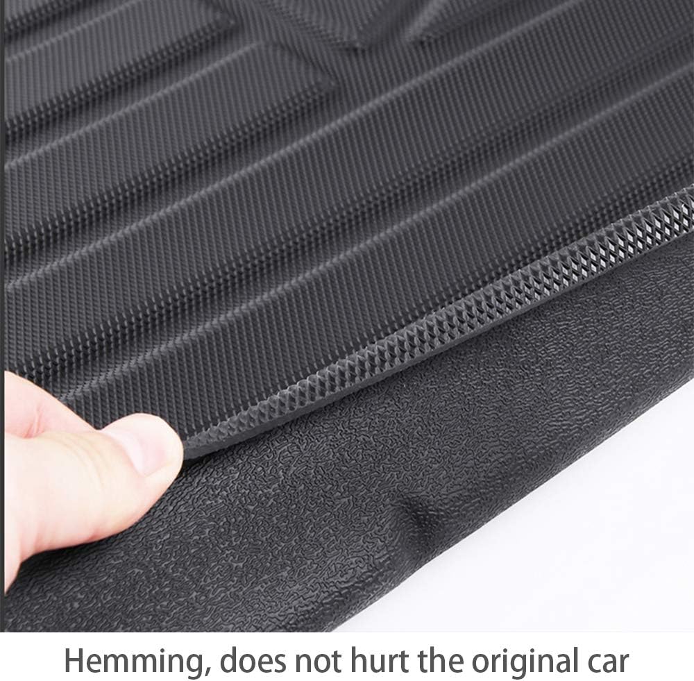 Cargo Liner Rubber Floor Mat Black Pack of 2 R13322