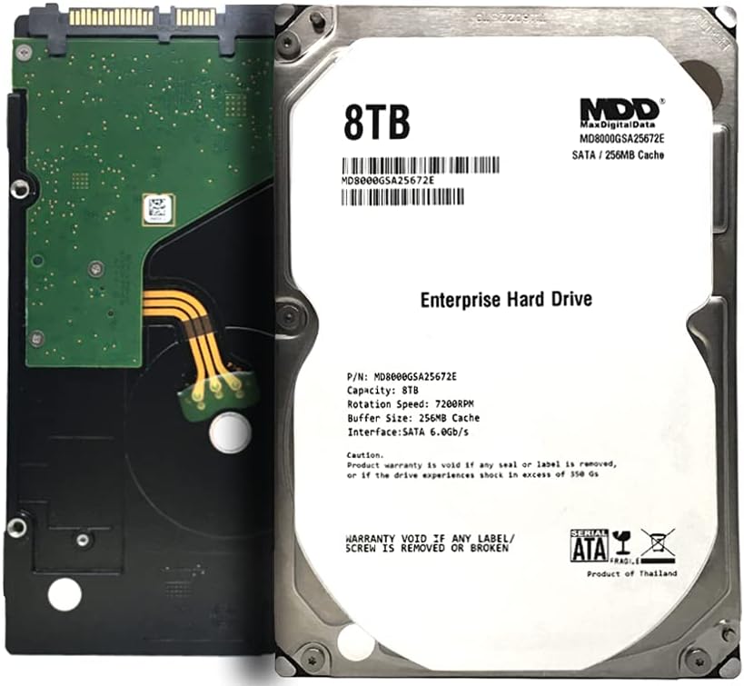 8TB 7200 RPM 256MB Cache SATA 6.0Gb/s 3.5inch Internal Enterprise Hard Drive G8256