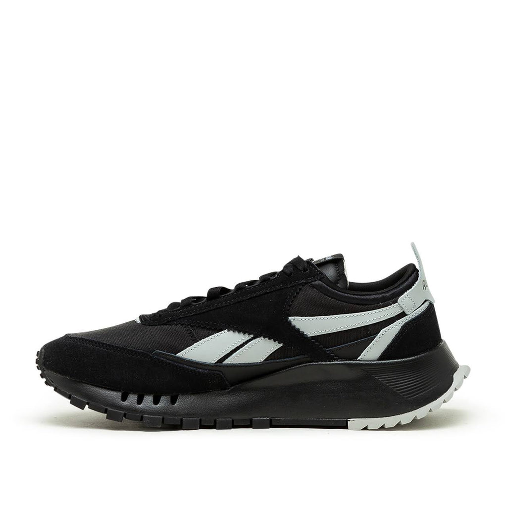 Black Leather Sneakers Q1944
