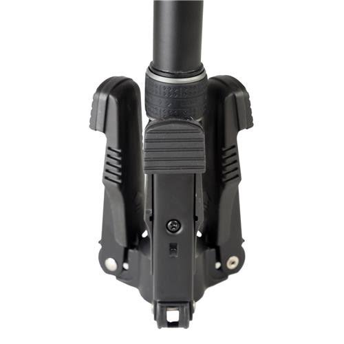 Aluminum Monopod with 2-Way Pan Head, 8.8 lbs Capacity, 64 inch Height, Black/Gray O8018