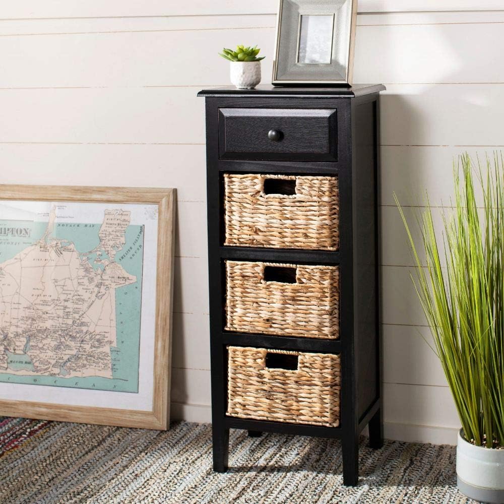 Distressed White Side Table K989495