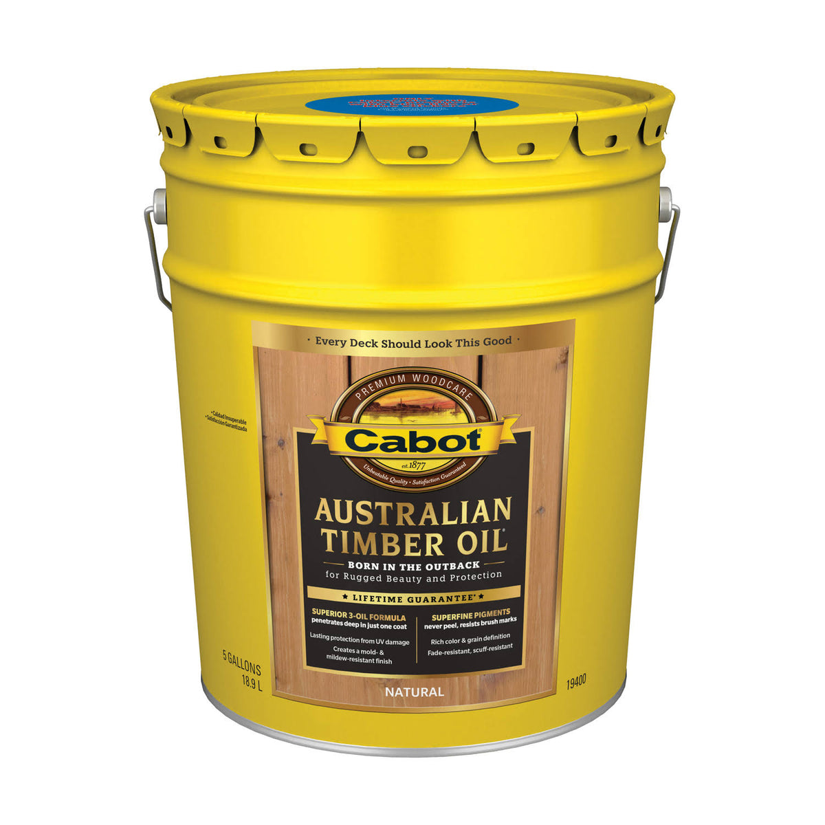 Australian Timber Oil 5 gal Natural T388929