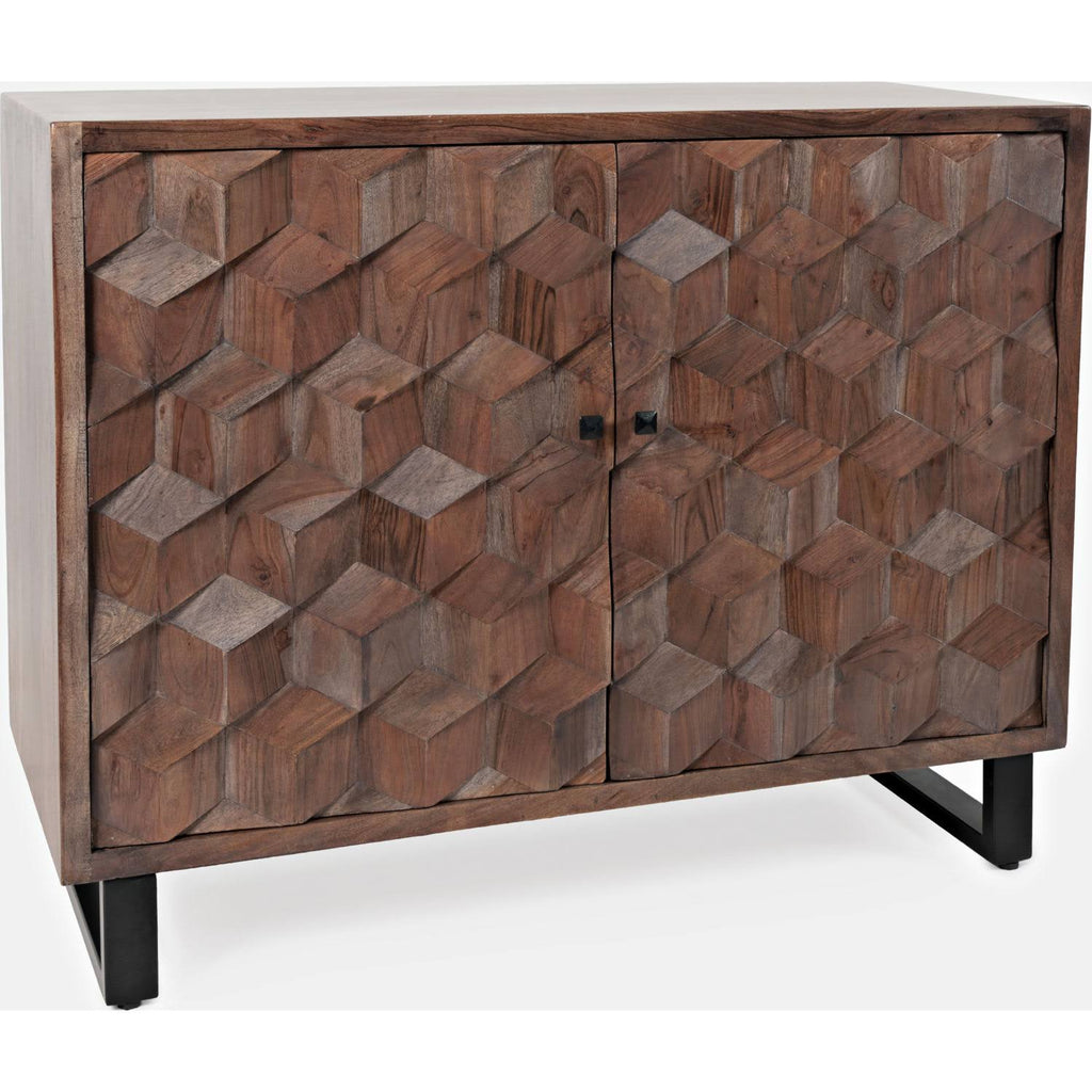 Dark Platinum Accent Cabinet Y288