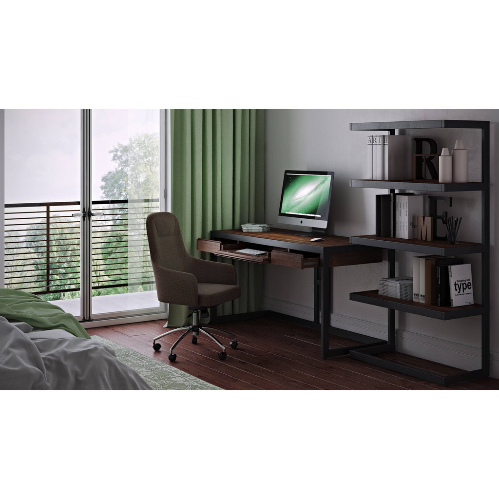 Solid Acacia Wood 60 inch Writing Desk C57349