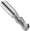 1/2" 2 Flute Solid Carbide Ball End Mill TiCN Finish T9241