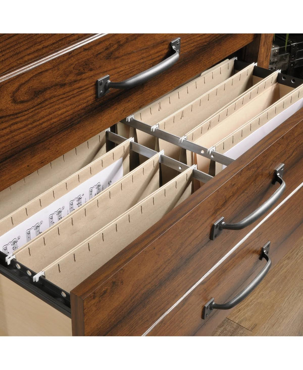 Washington Cherry Lateral File Cabinet E75679