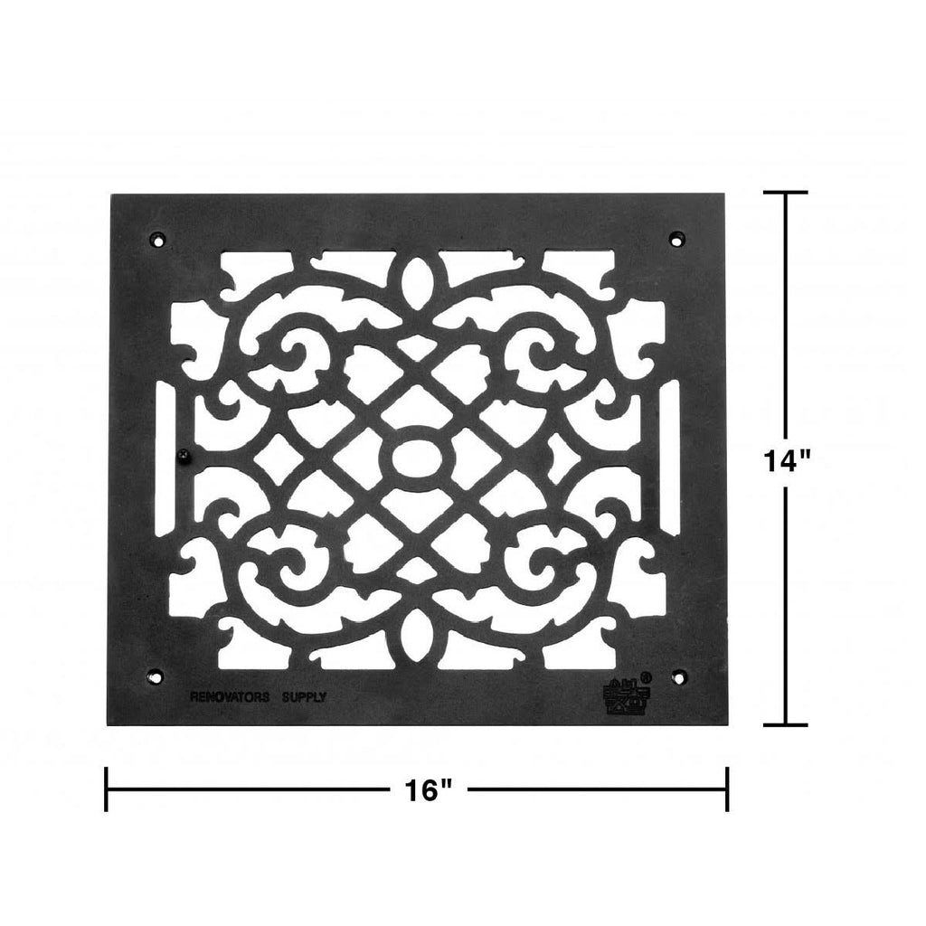 Heat Air Grille Cast Victorian O289809