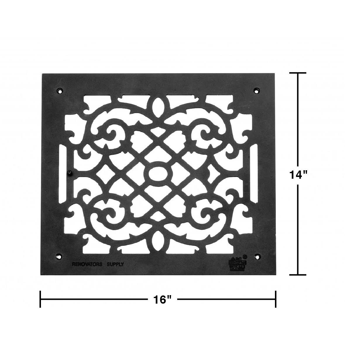 Heat Air Grille Cast Victorian O289809
