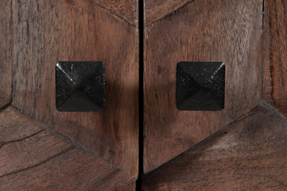 Dark Platinum Accent Cabinet Y288