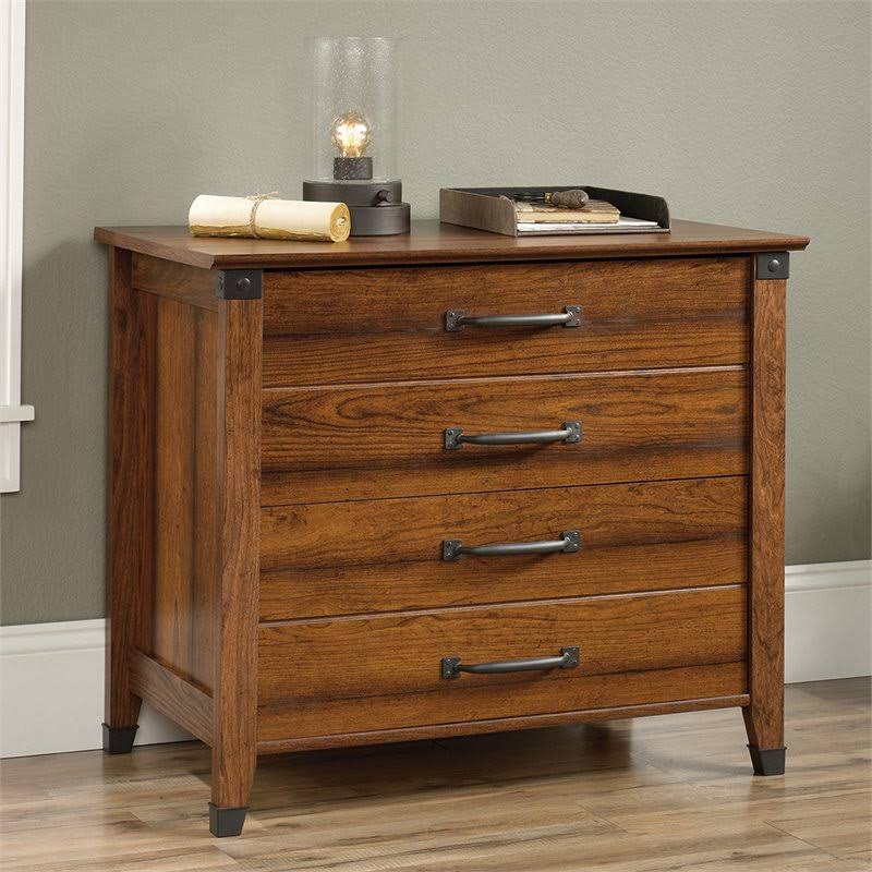 Washington Cherry Lateral File Cabinet E75679