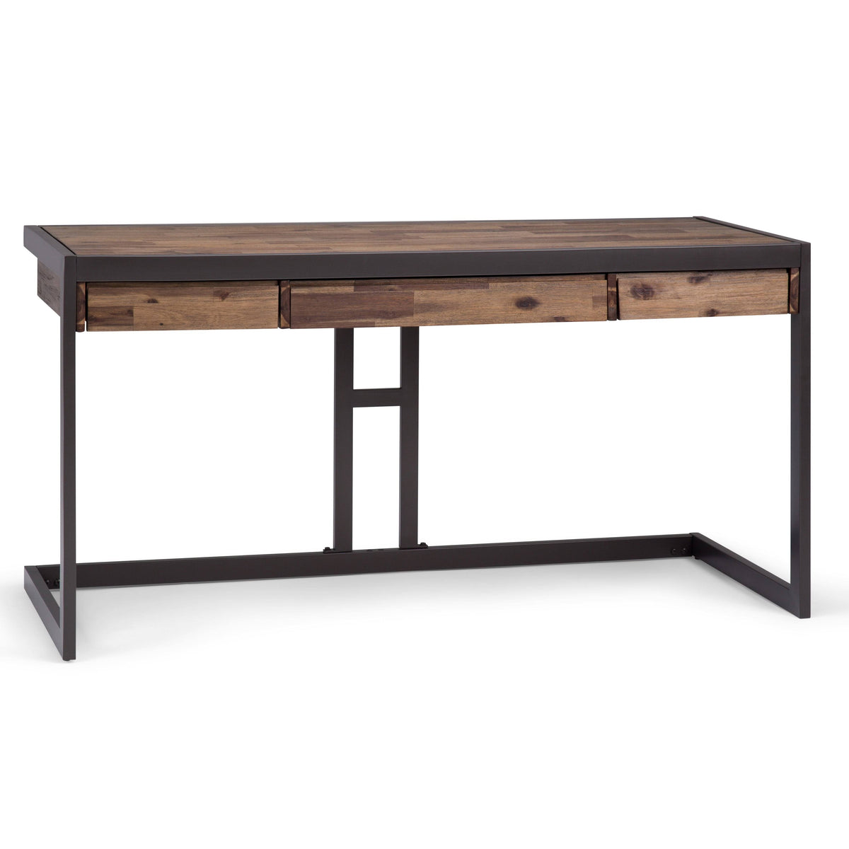 Solid Acacia Wood 60 inch Writing Desk C57349