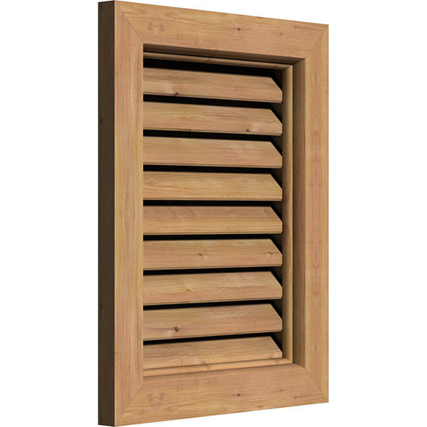 Vertical Gable Vent Unfinished Functional M536