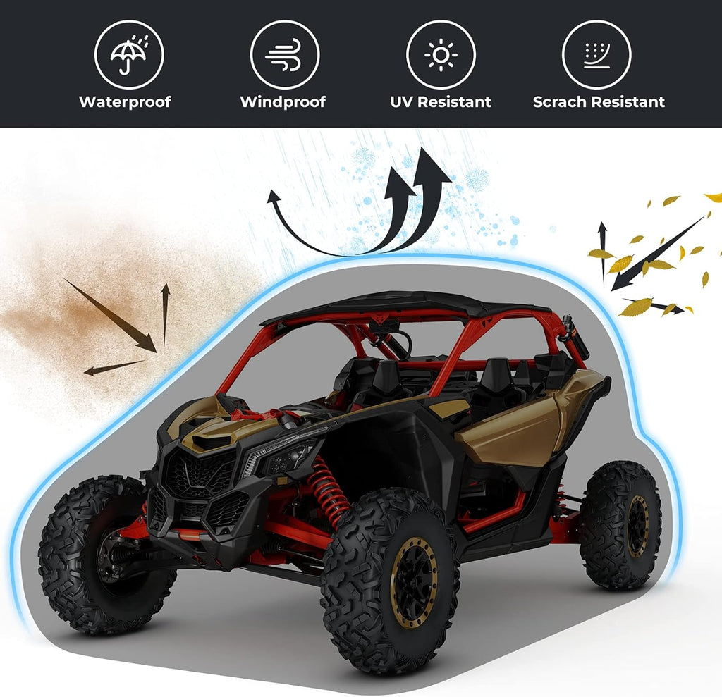 UTV Cover 4 Seater with Reflective Strip X19769