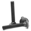 3/4 inch-10 x 6 inch Grade 5 Coarse Thread Carriage Bolt Black Oxide Pk 50 E187267