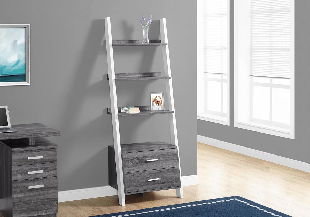 Grey Bookcase O865806