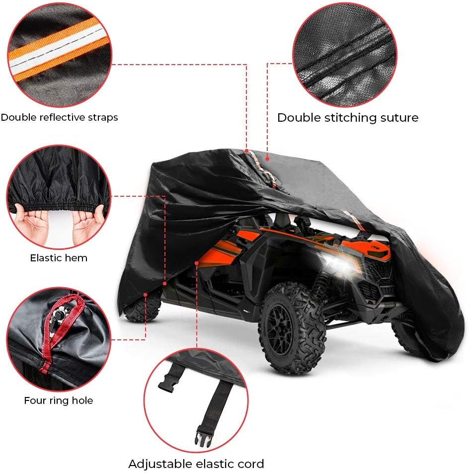 UTV Cover 4 Seater with Reflective Strip X19769