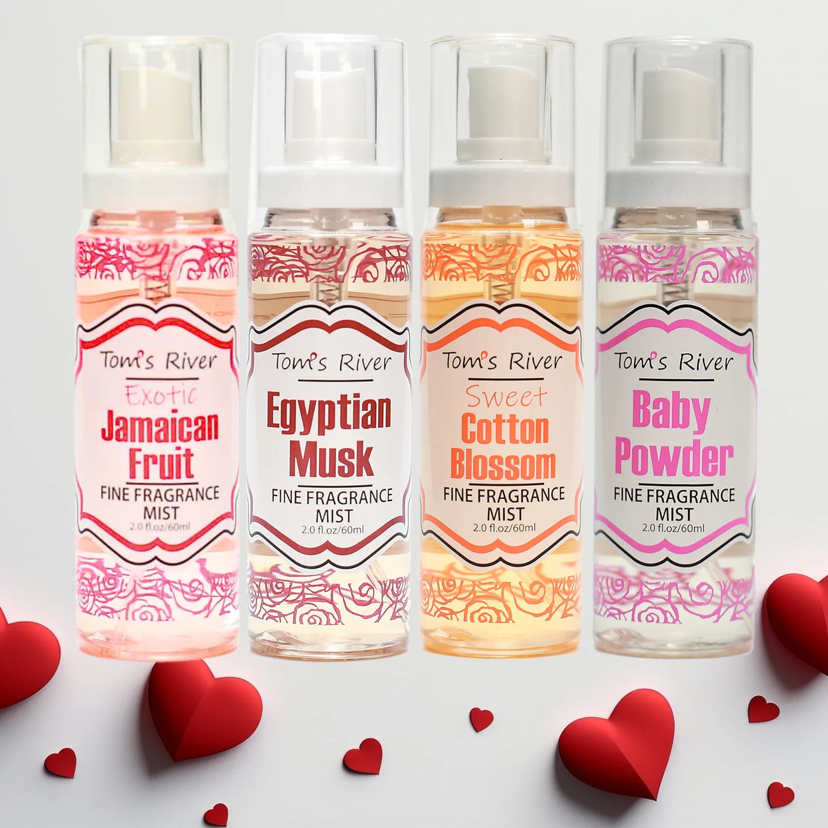 4 Pc Fine Fragrance Body Mist Set Q3920