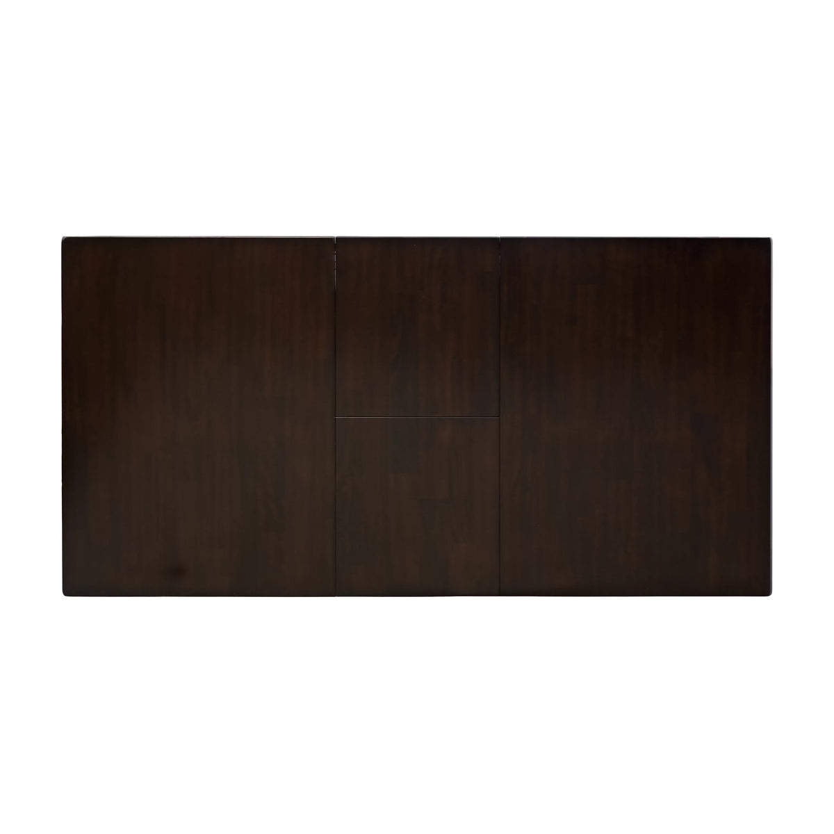 5pc Dining Room Table and 4 Side Chairs Merlot Finish C849356