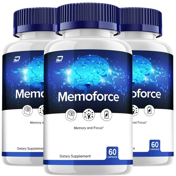 All-Natural Memory and Focus Support Capsules, 3 Pack, 180 Capsules F94420