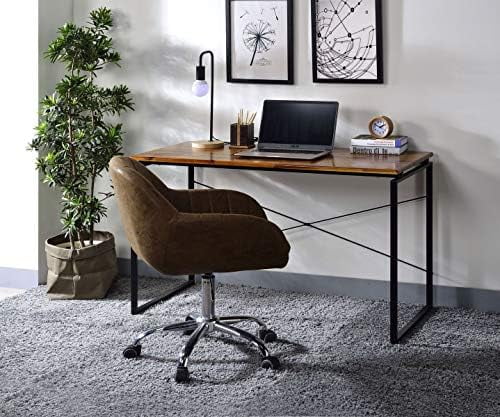 Black Computer Desk with Drawer and Hutch A227113