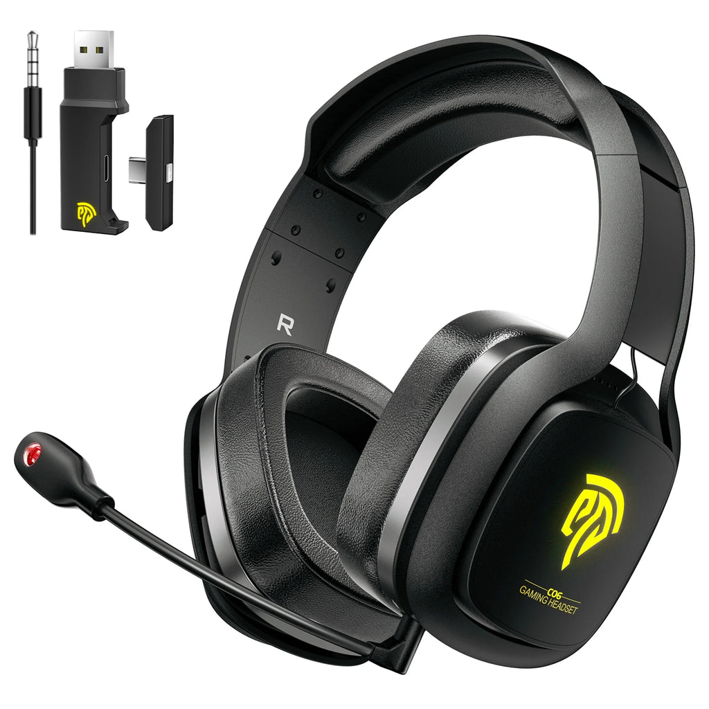 Wireless PC Gaming Headset with Detachable Microphone S294