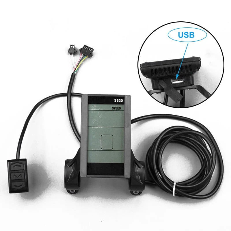36/48V Waterproof Lcd Display Screen for Electric Bicycle F585