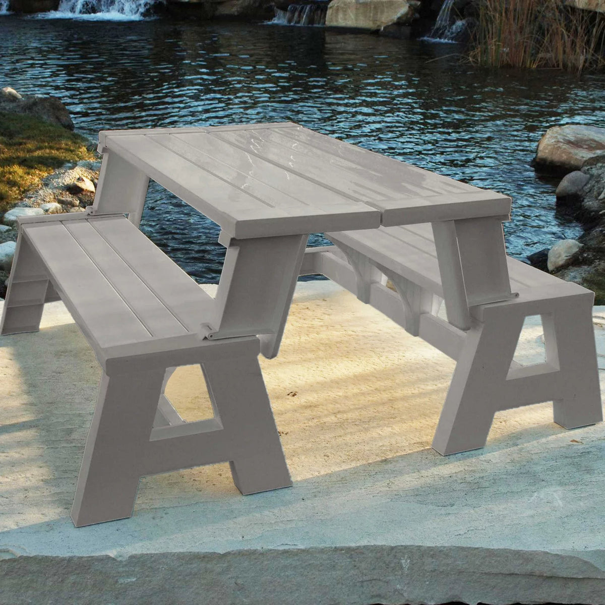 Folding Picnic Table Bench K82112