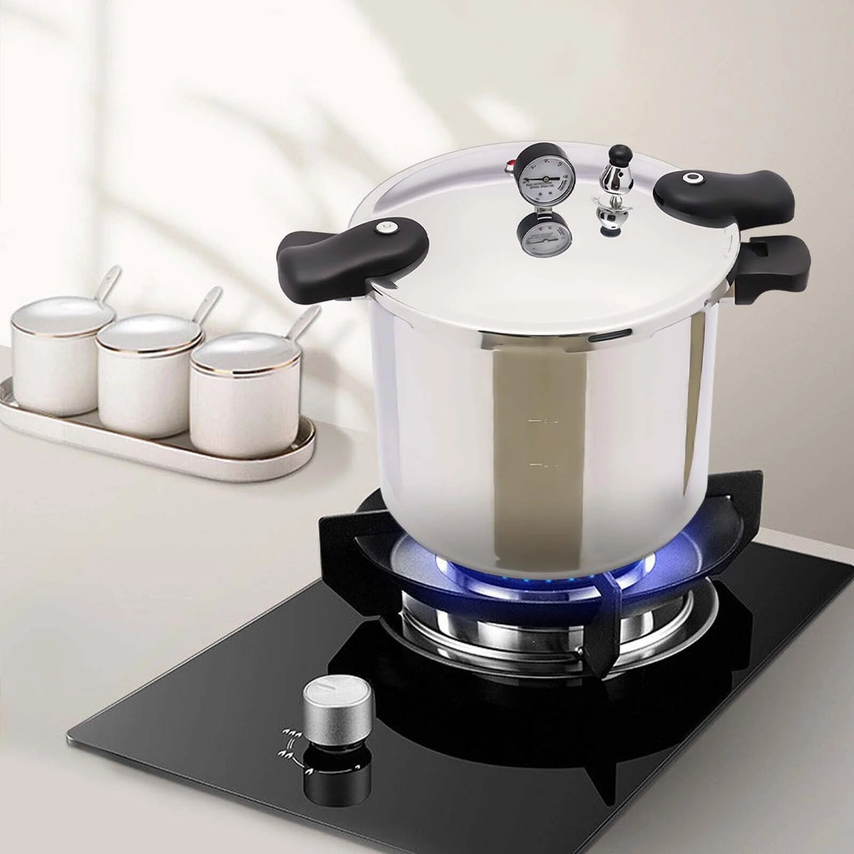 22L Thickened Explosion-proof Pressure Cooker J7788