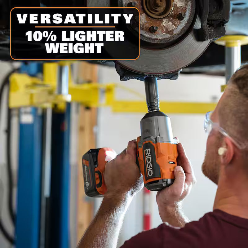 18V Brushless Cordless 1/2 in. High-Torque Impact Wrench Kit J40488
