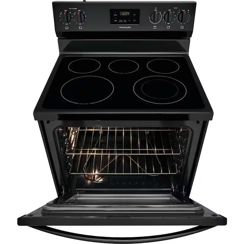 Electric Range with Manual Clean in Black R587