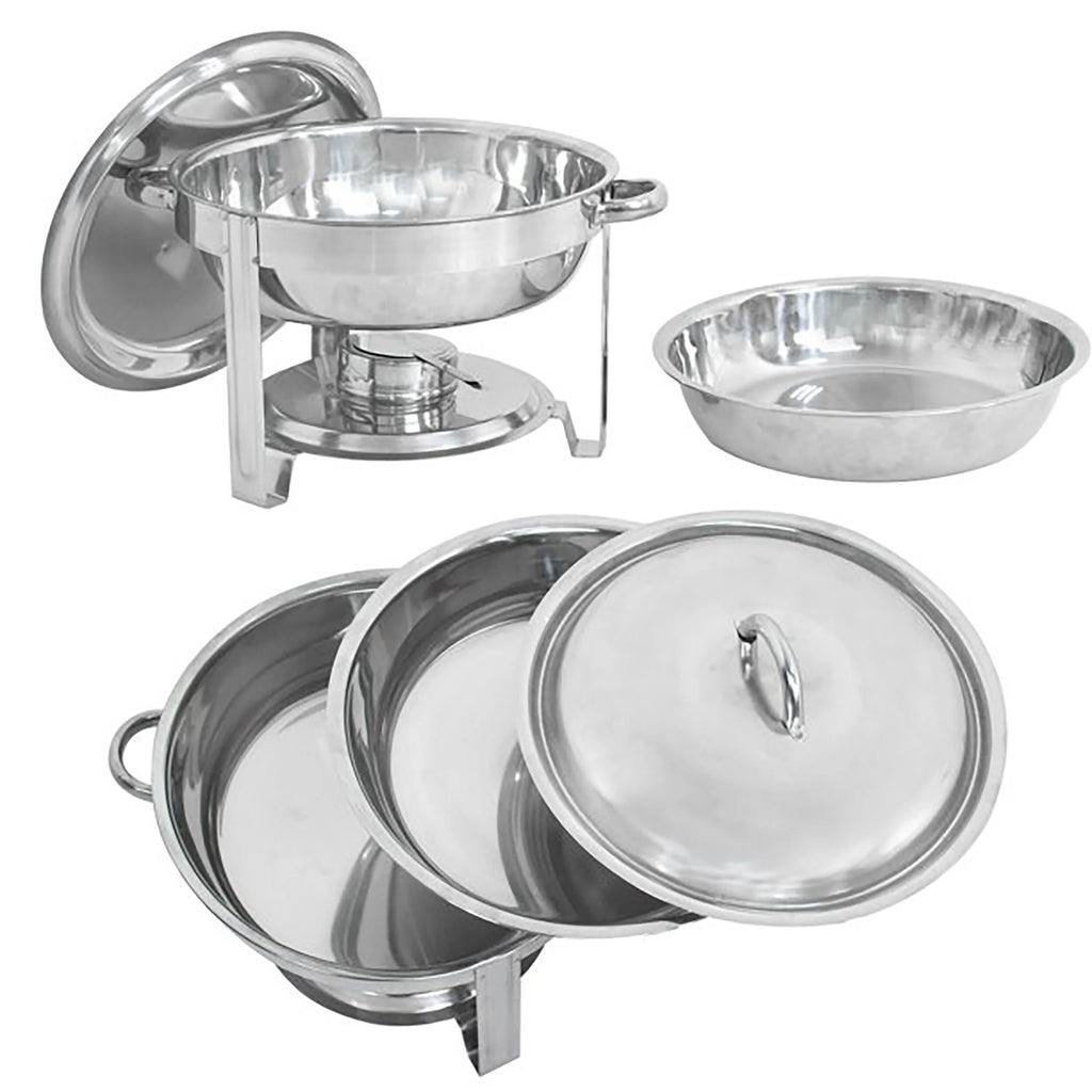2 Pack Stainless Steel Chafing Dish Set K1672