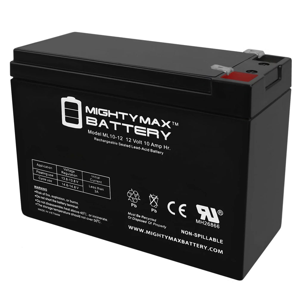 12V 10AH Battery with 12V Charger G591658
