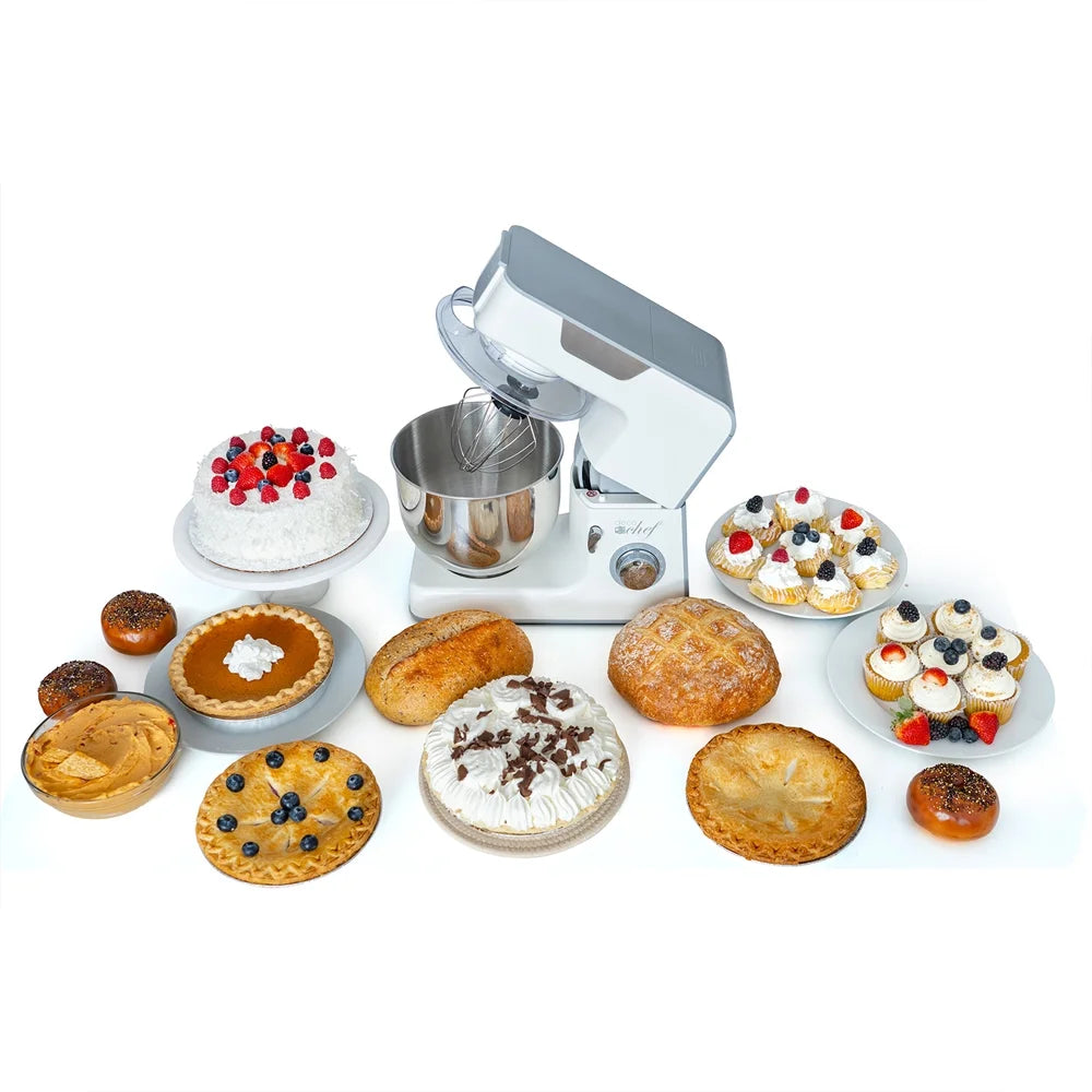 5.5 QT 550W 8-Speed Stand Mixer E543