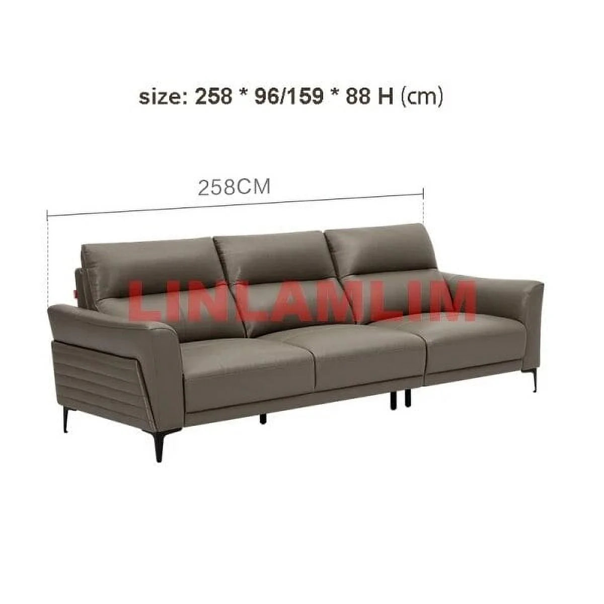Genuine Leather Electric Reclining Sofa Set L8166