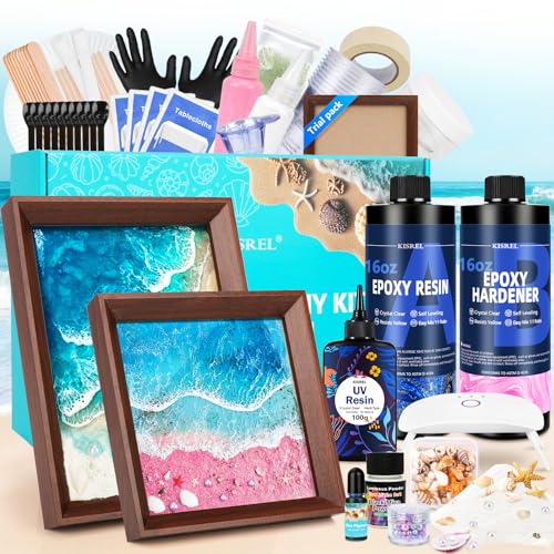 Clear Epoxy Resin Kit with Frames V896
