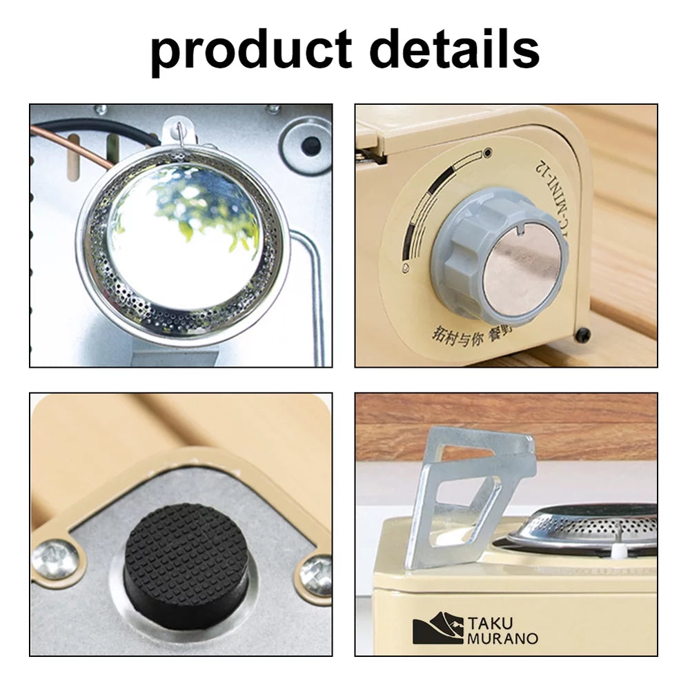 Portable Butanes Stove 2500W Outdoor Burner R156