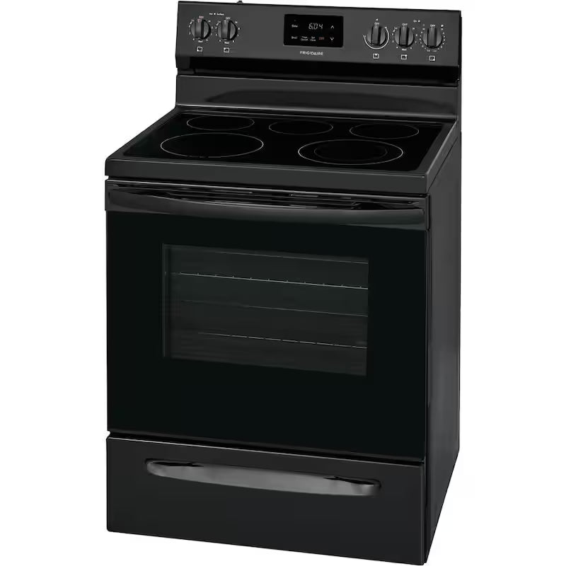 Electric Range with Manual Clean in Black R587