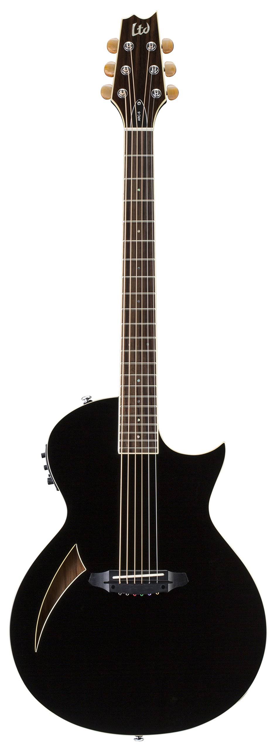 Black Acoustic-Electric Guitar X630319