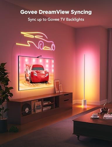 Smart RGBIC LED Floor Lamp C18416