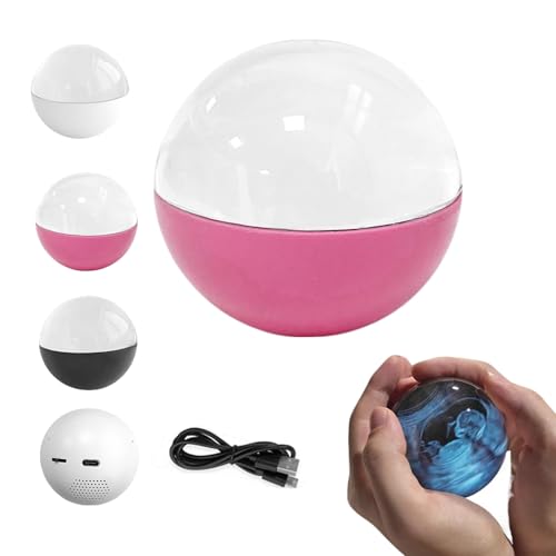 Uploadable Videos Photos 3D Crystal Ball Lamp F8771