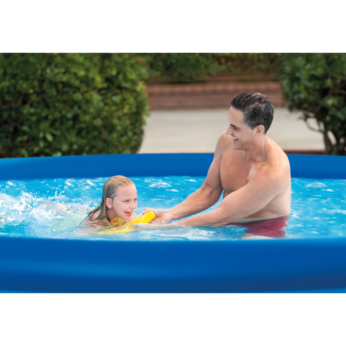 15ft x 33in Inflatable Swimming Pool with Filter Pump I965