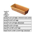 Paper Disposable Loaf Baking Mold Case of 480 B956428