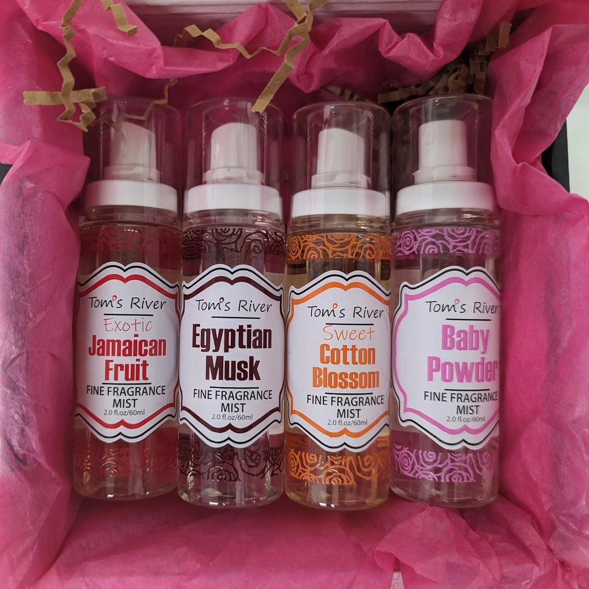 4 Pc Fine Fragrance Body Mist Set Q3920