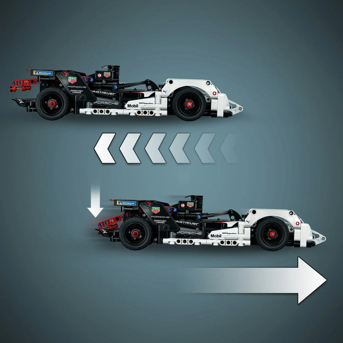 Pull Back Toy Racing Car Model Building Kit L3713