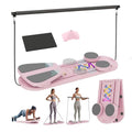 6 in 1 Foldable Pilates Reformer Set with Resistance Bands U79441