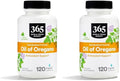 Oil of Oregano Liquid Capsules Vegan 120 Count Pack of 2 H966