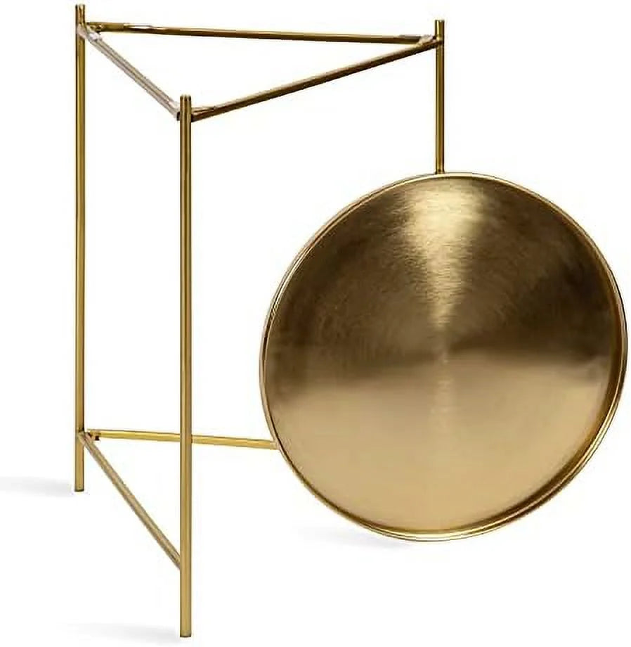 Black Nested Round Metal End Tables N8289