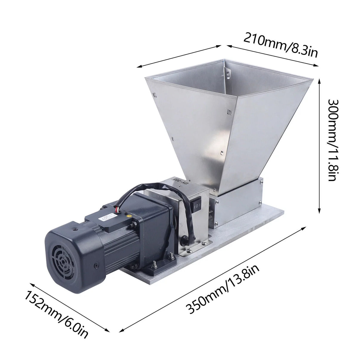 60W Stainless Steel Grain Grinder J624257